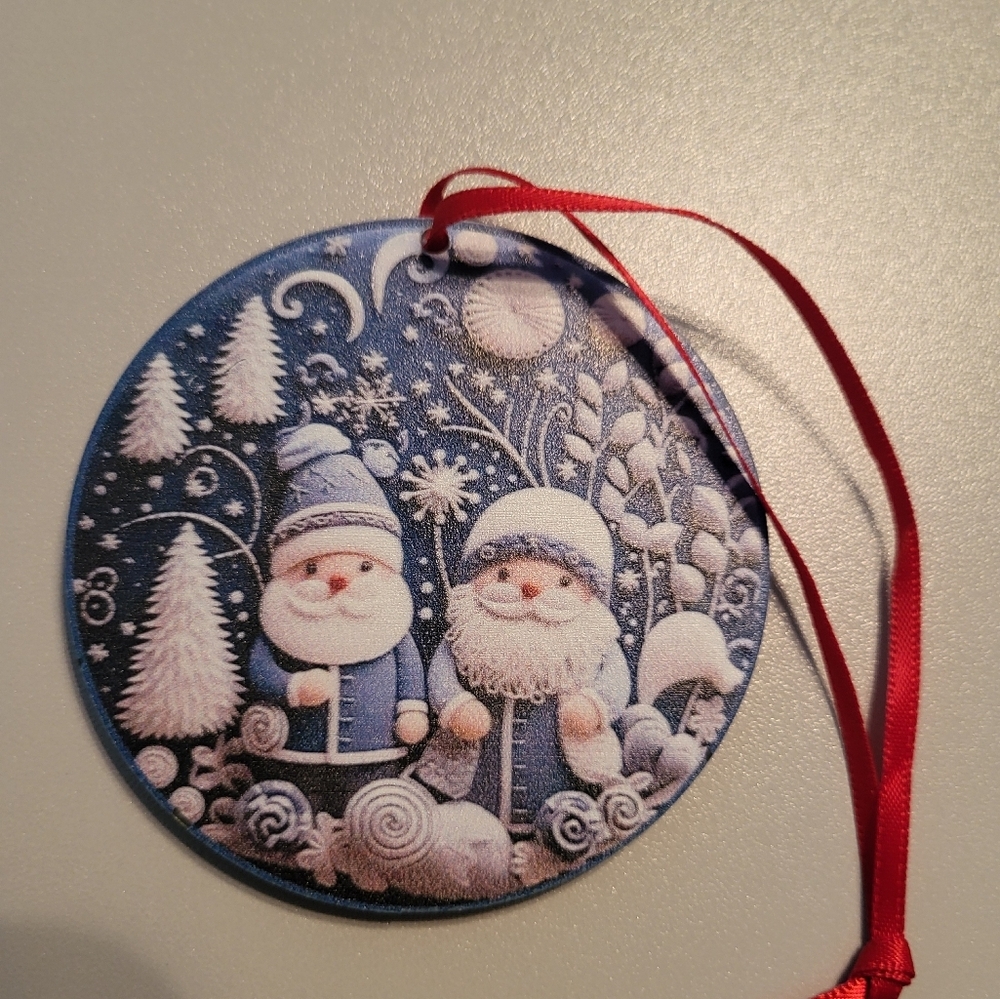 4-PIECE BUNDLE CHRISTMAS ORNAMENTS - Picture 4 of 5